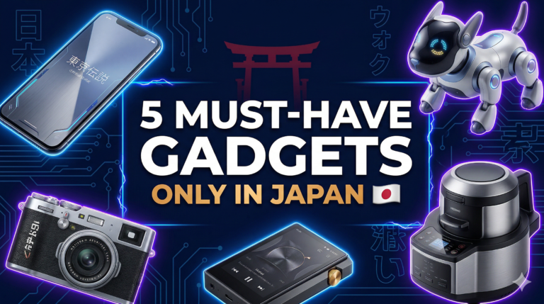 5 Gadgets You Can ONLY Buy in Japan 2026 (These Actually Exist)