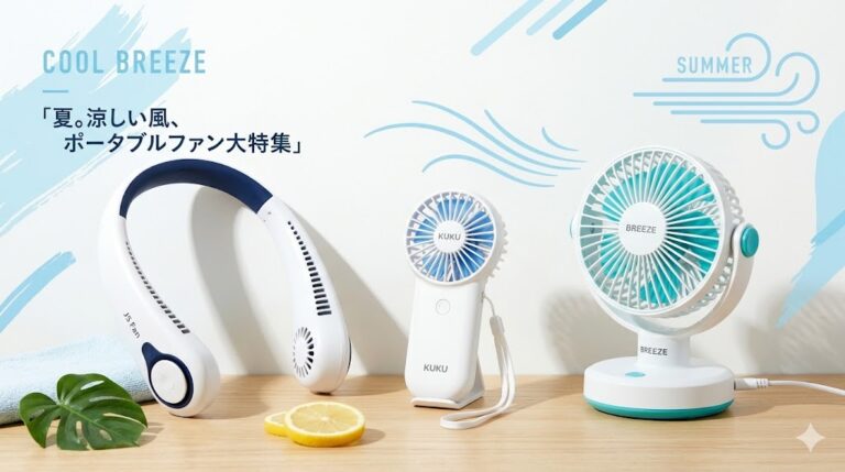 Best Portable Fans for Japan Summer 2026: Handheld, Neck & Desk Fans Ranked