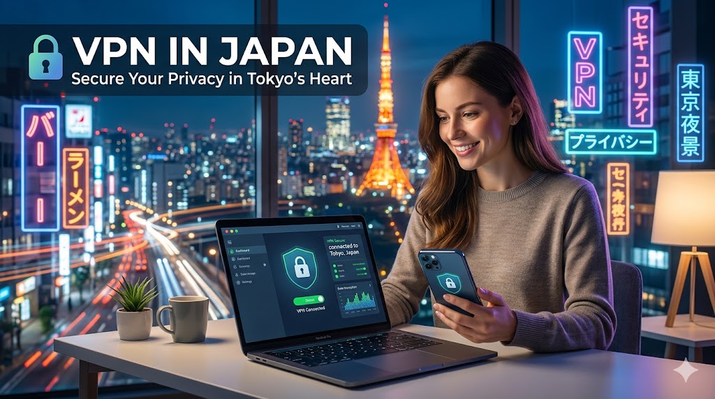 Best VPN for Japan 2026 | Top 5 VPNs for Expats, Tourists & Digital Nomads