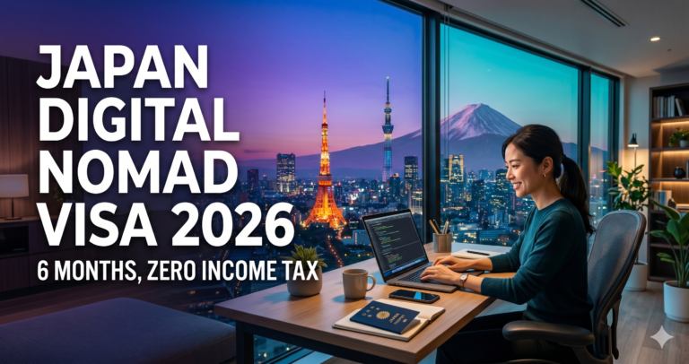 Japan Digital Nomad Visa 2026: Who Qualifies, Real Cost & How to Apply (Step-by-Step)