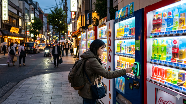 Japan Vending Machine Guide 2026: How to Use Them & What to Buy