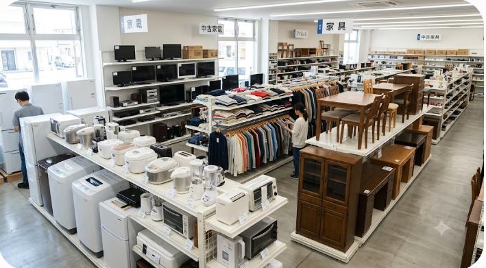Secondhand Shopping in Japan (2026): Mercari, 2nd STREET, Hard Off & Jimoty Guide for Foreigners