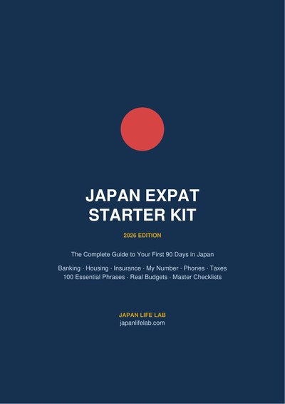 Japan Expat Starter Kit 2026 cover